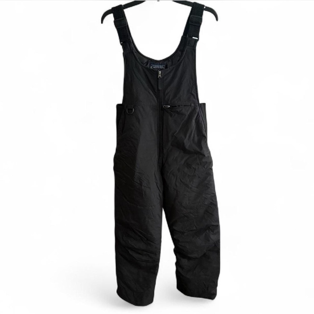 Canyon Creek Black Snow Bib Overalls